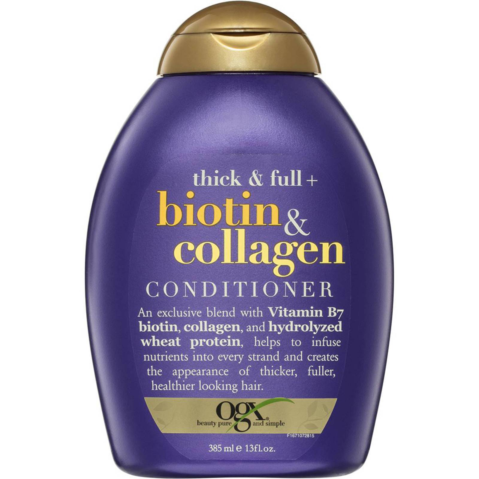Acondicionador Biotina y Colágeno 385ml Organix