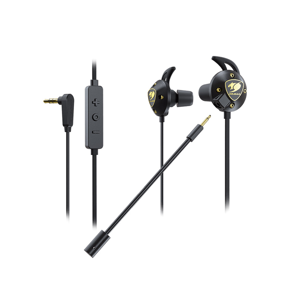 Audífono con micrófono gamer Cougar Attila 3.5mm