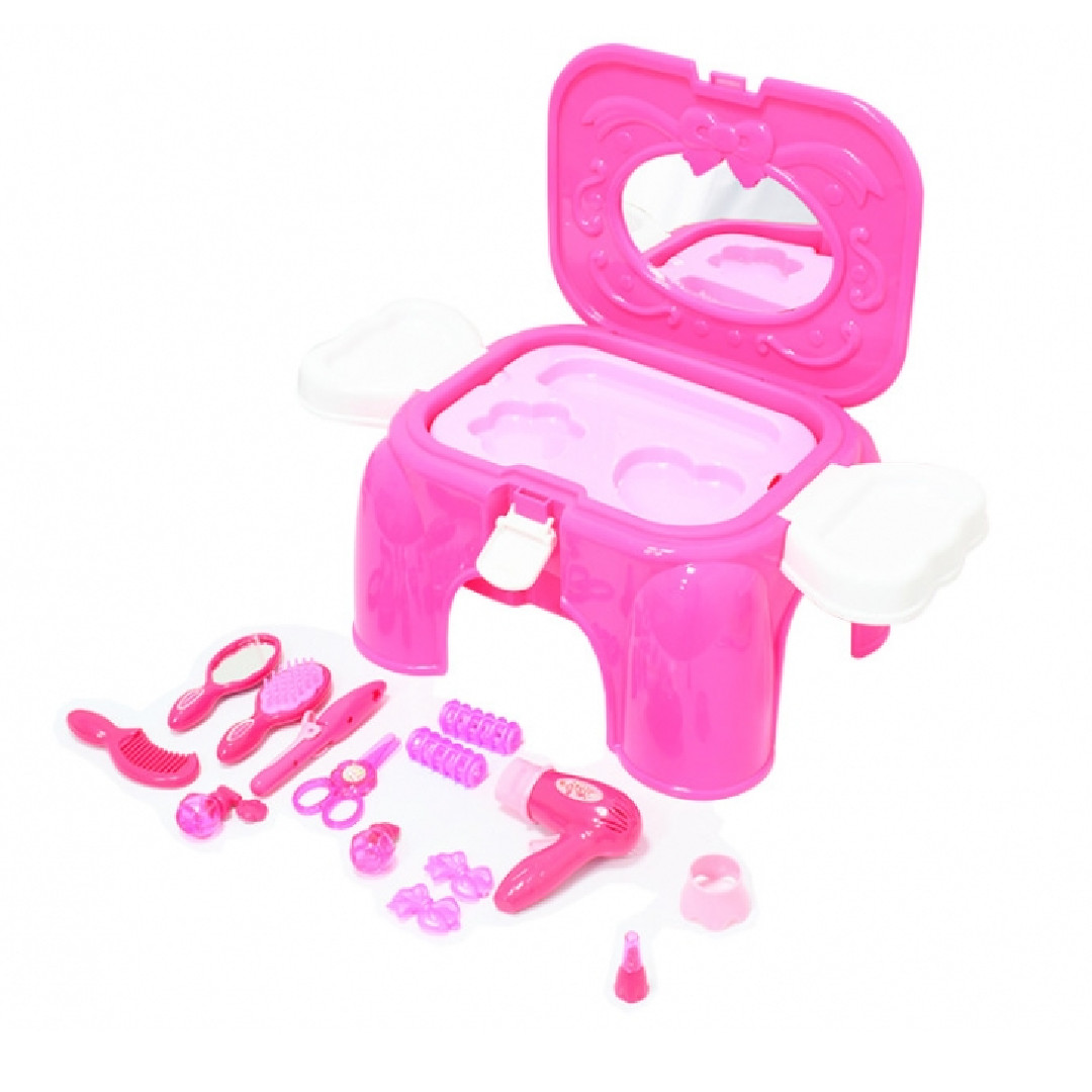 SET DE BELLEZA BAUTY SET FACTORY 17 17 PZ COLOR ROSA