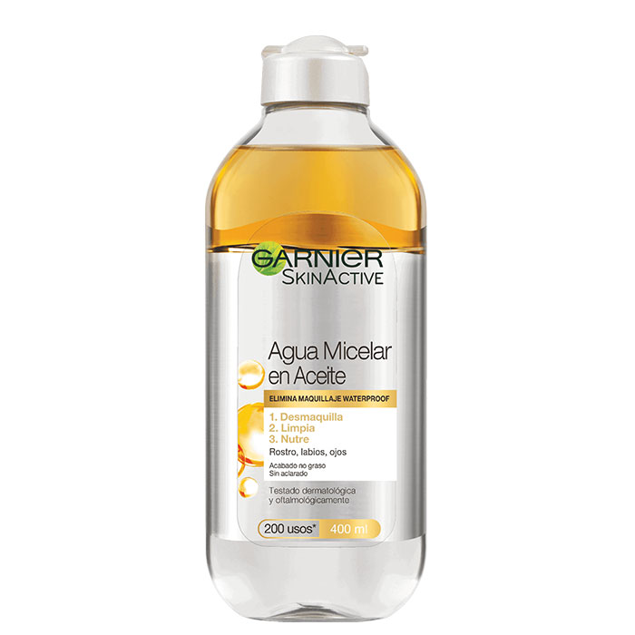 AGUA MICELAR BIFASE ACTIVE 400ML GARNIER