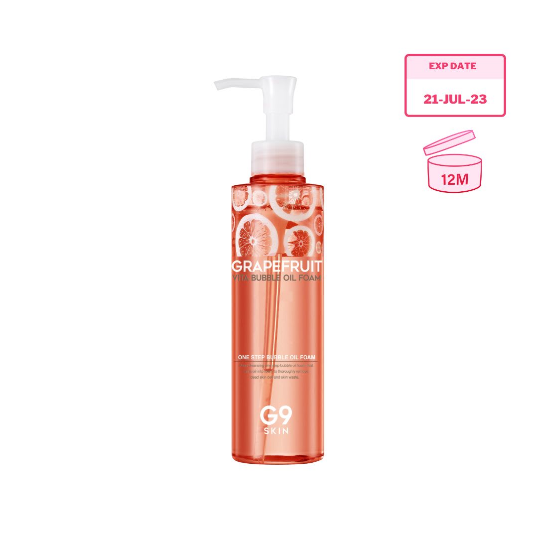LIMPIADOR ESPUMOSO FACIAL GRAPERFRUIT BUBBLE OIL FOAM 210G