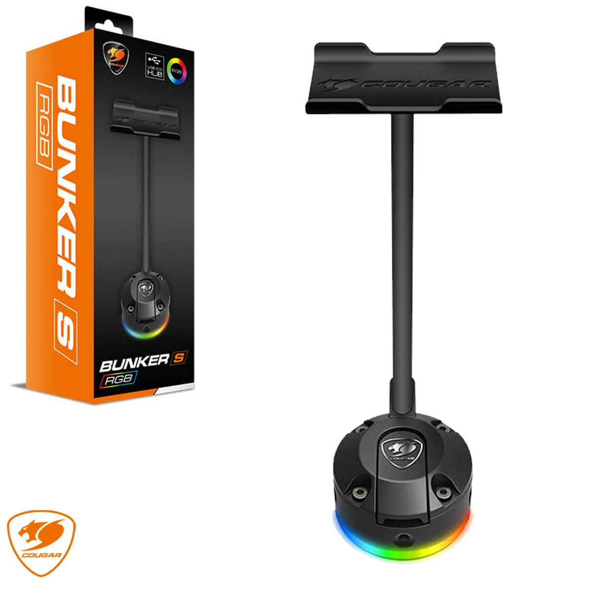 Stand para audifonos Cougar Bunker S