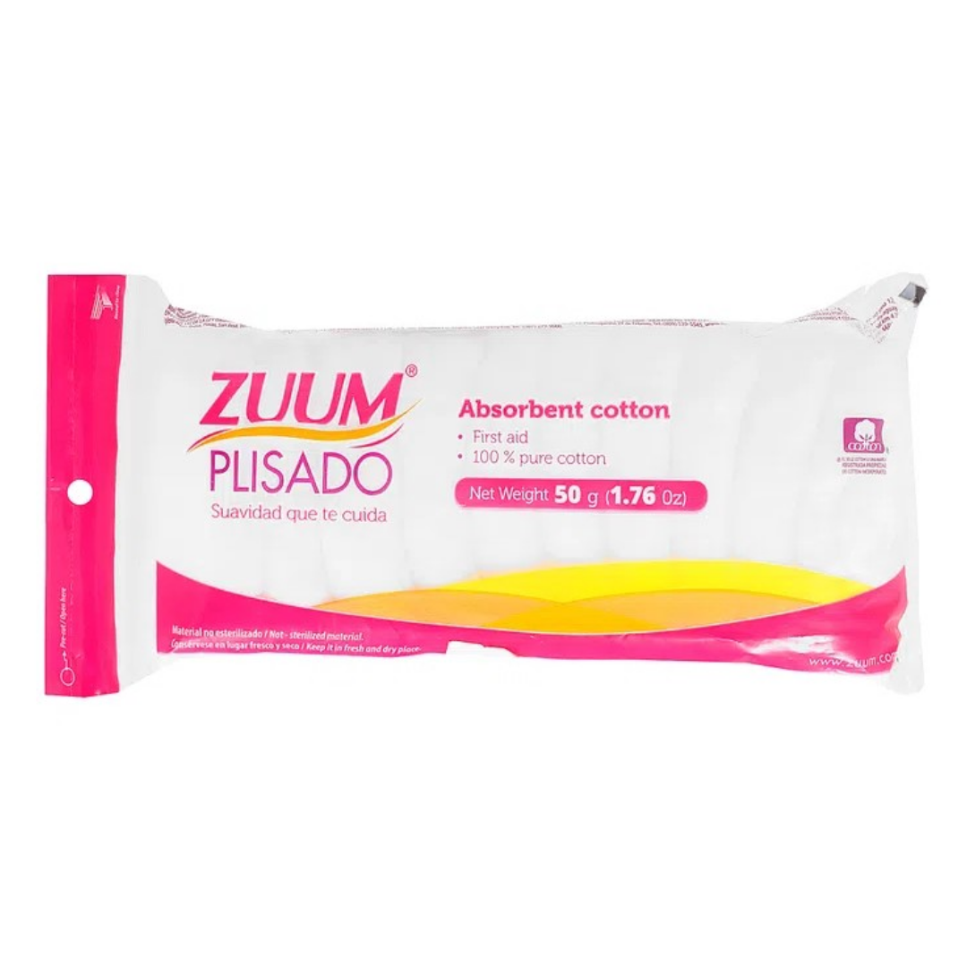 Algodón Absorbente Plisado 50g Zuum