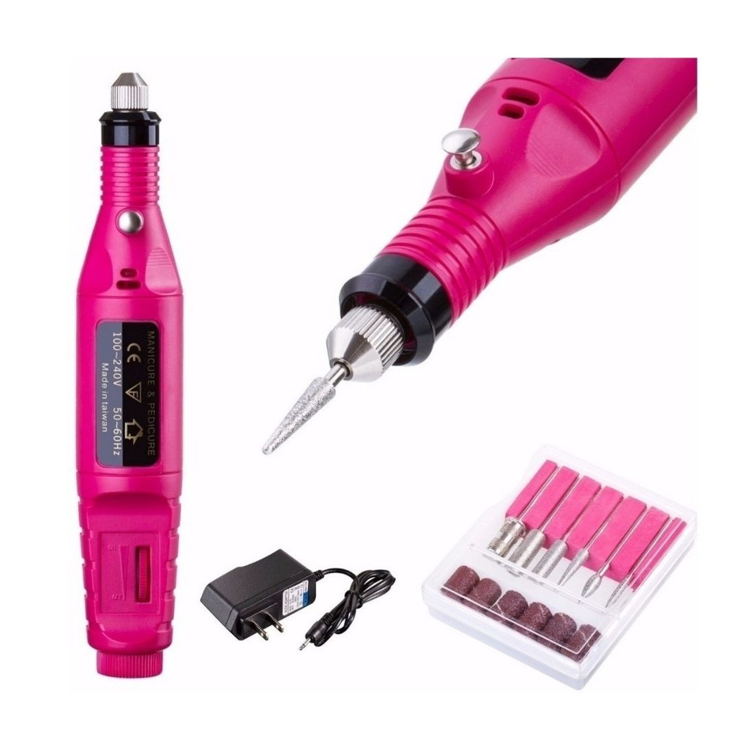 Vivitar Set Pulidor De Uñas 5 Accesorios+Bolsa De Transporte