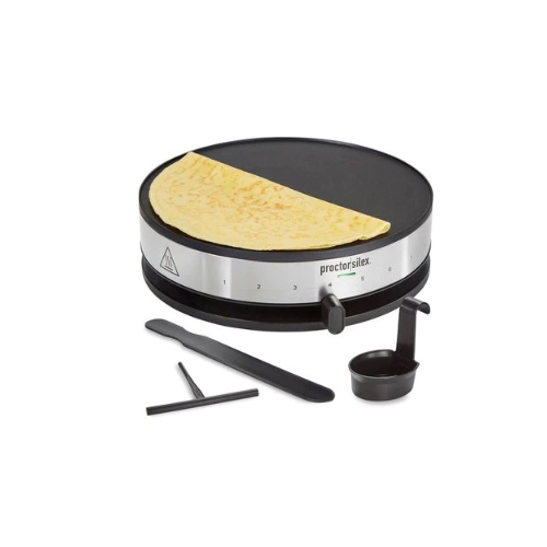 Proctor Silex Crepera Eléctrica 1000W 8 Niveles de Calor