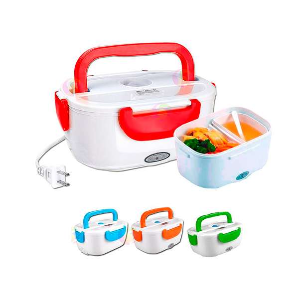 Lonchera Eléctrica 40w 1.2 Litros 110v Tapa Hermética Vapor