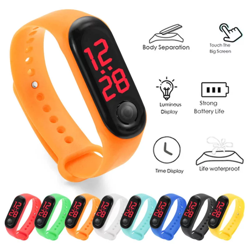 Reloj Pulsera De Silicon