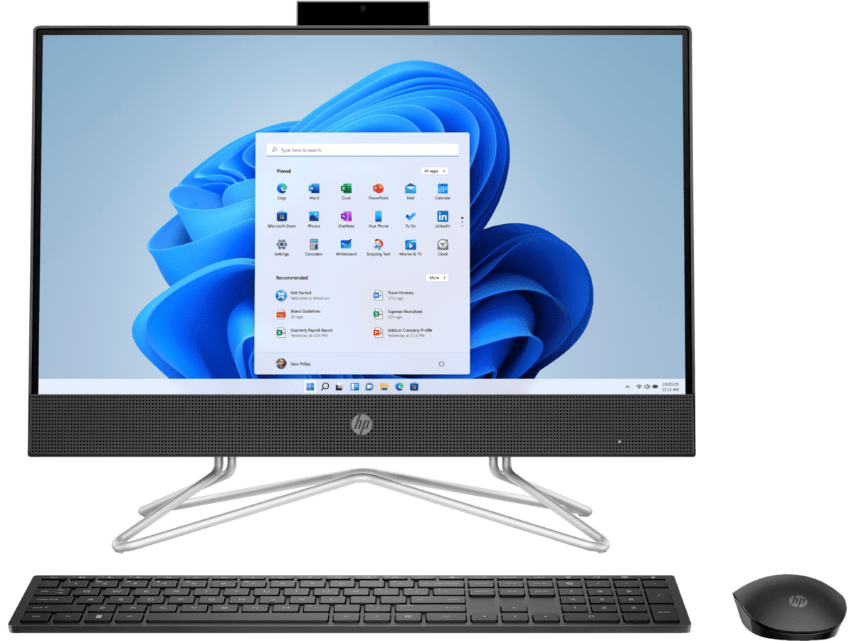 COMPUTADOR ALL IN ONE HP 22-DD1517LA I3 1125G4 8 GB FHD