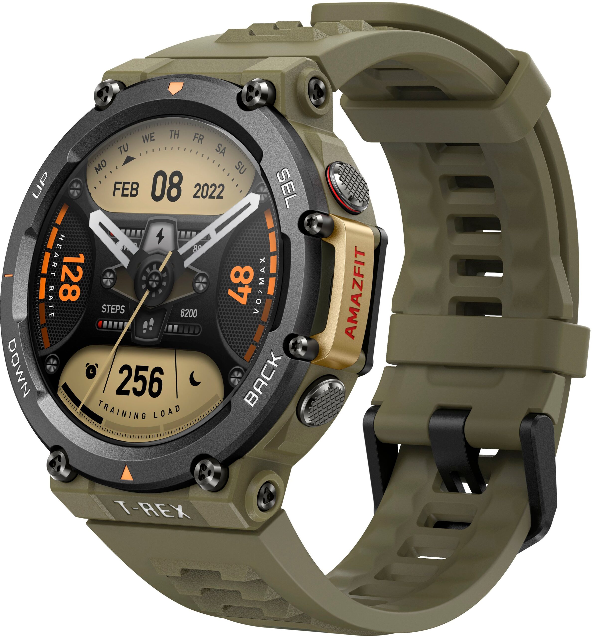 SMARTWATCH AMAZFIT T REX 2 / W2170OV1N / WILD GREEN /GPS