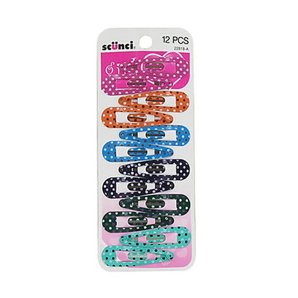 Vincha Tic Tac X 12 Varios Colores Scunci