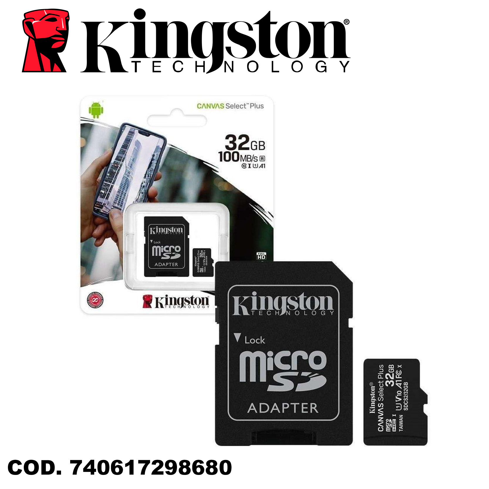 Tarjeta De Memoria Micro SD De 32gb