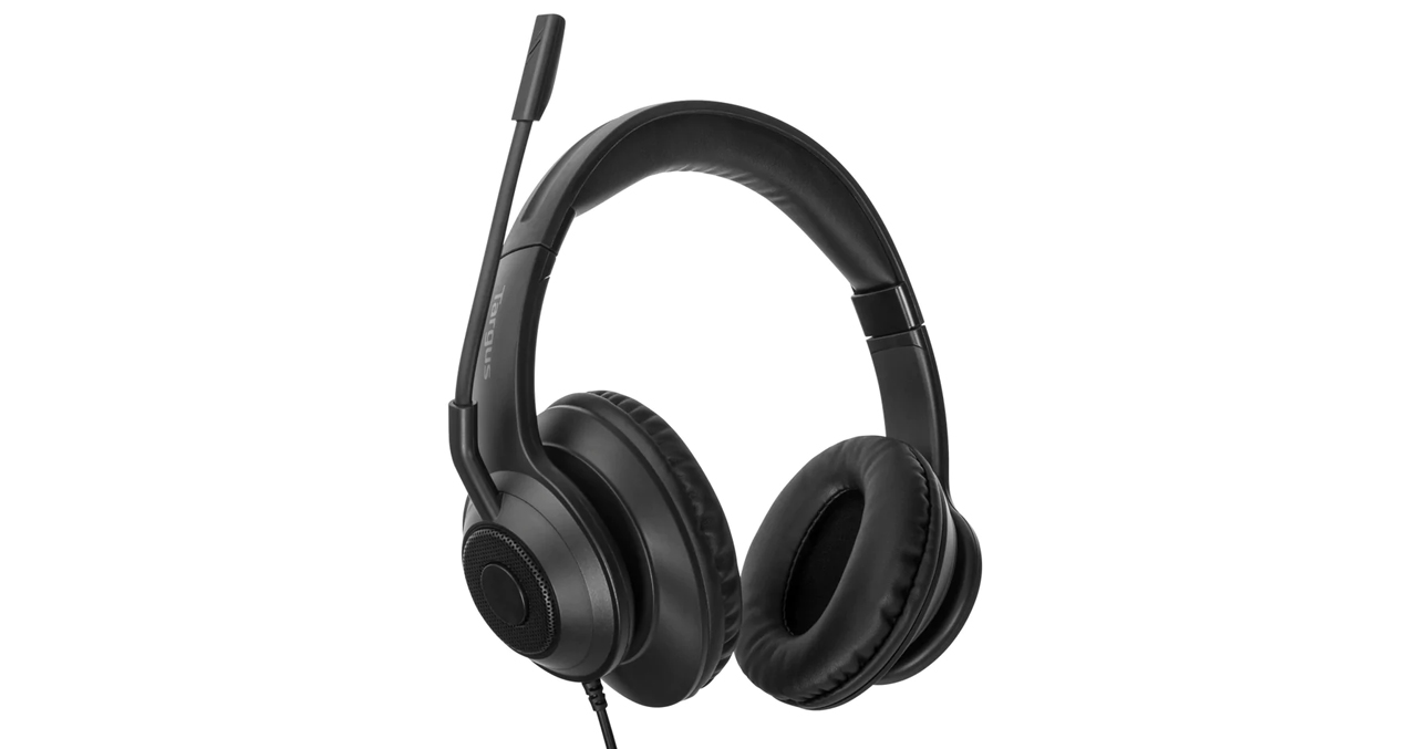 AUDIFONO + MICROFONO TARGUS ALAMBRICO CANCELACION DE RUIDO