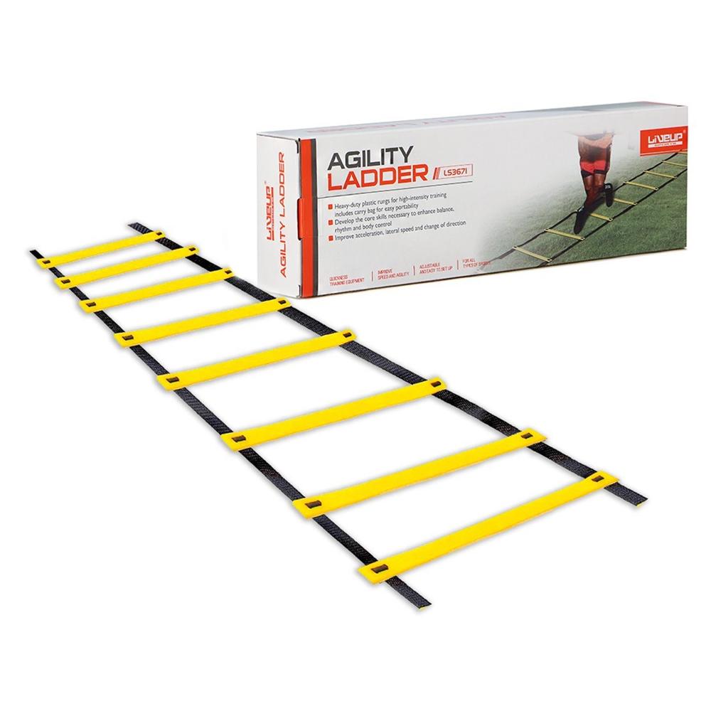 Liveup Escalera De Agilidad 8m Mejora Equilibrio Velocidad