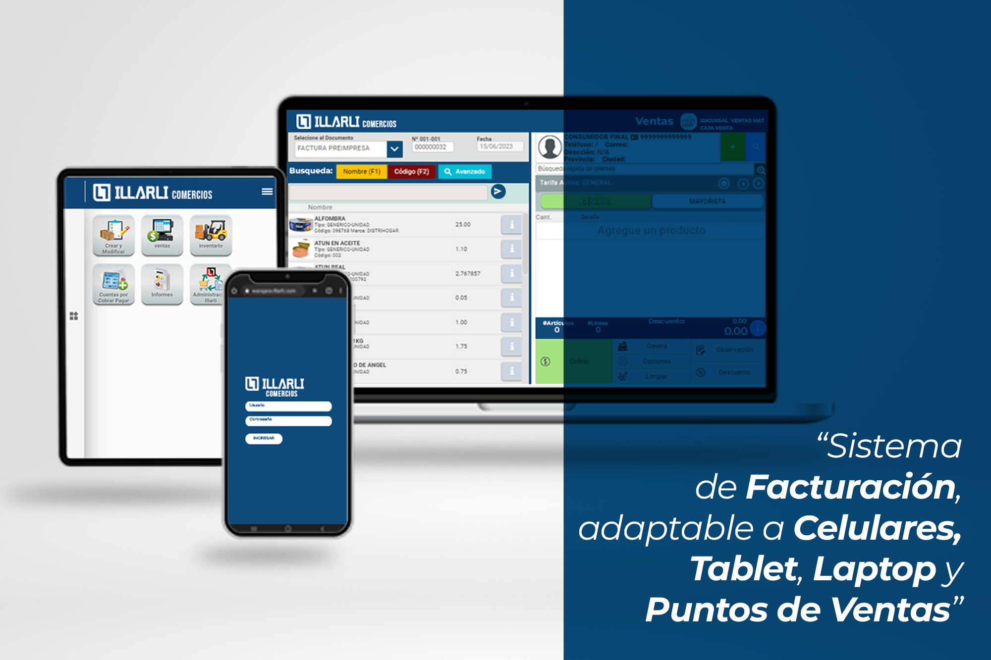 Licencia 1 año Punto Venta ILLARLI