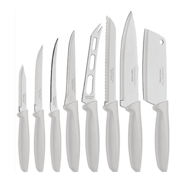 Tramontina Juego De Cuchillos 8 Piezas Acero Inoxidable