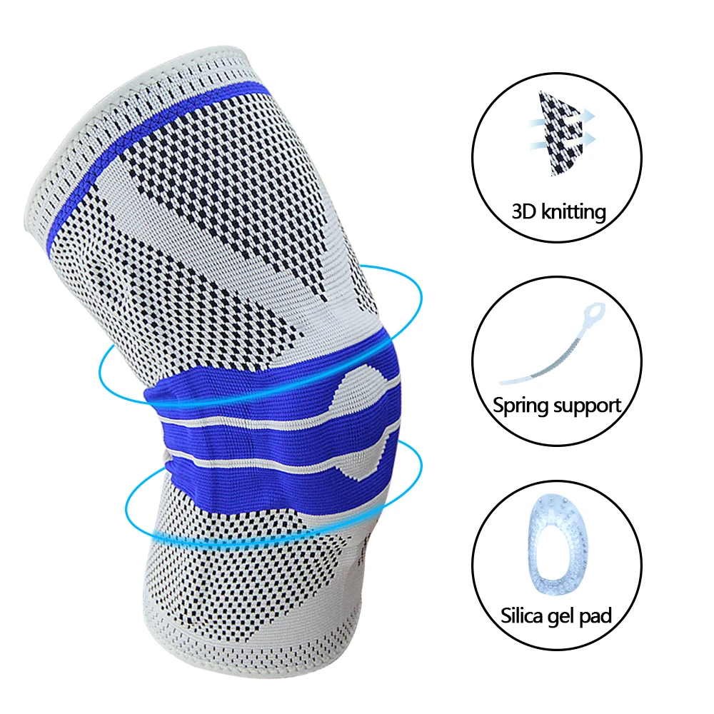 Rodillera Silicona Spring Knee Pad