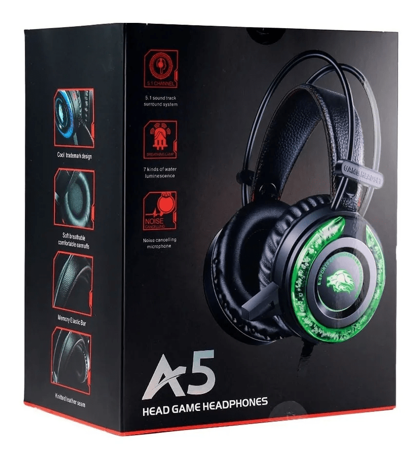 AUDÍFONO GAMER A5