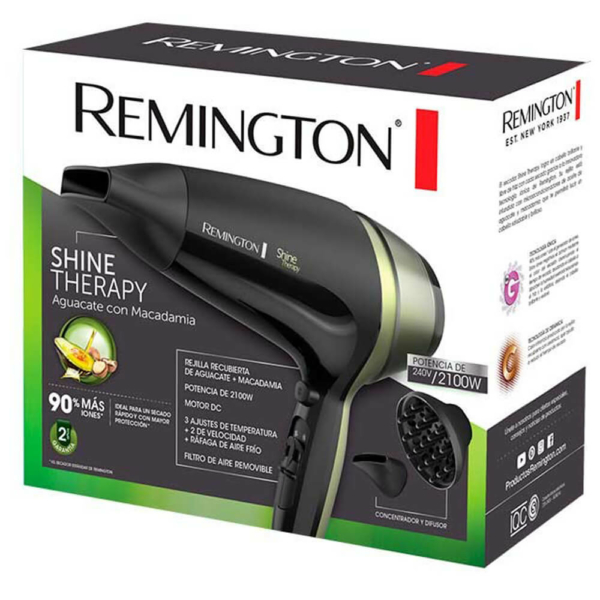 SECADOR CABELLO REMINGTON REM-D13A 2300W 3 NIVEL 2 VELOC