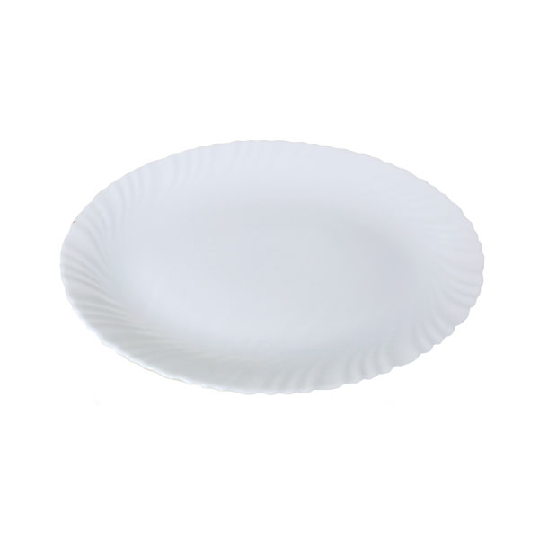 PLATO TENDIDO OPAL LHP75-6 REDONDO COLOR BLANCO