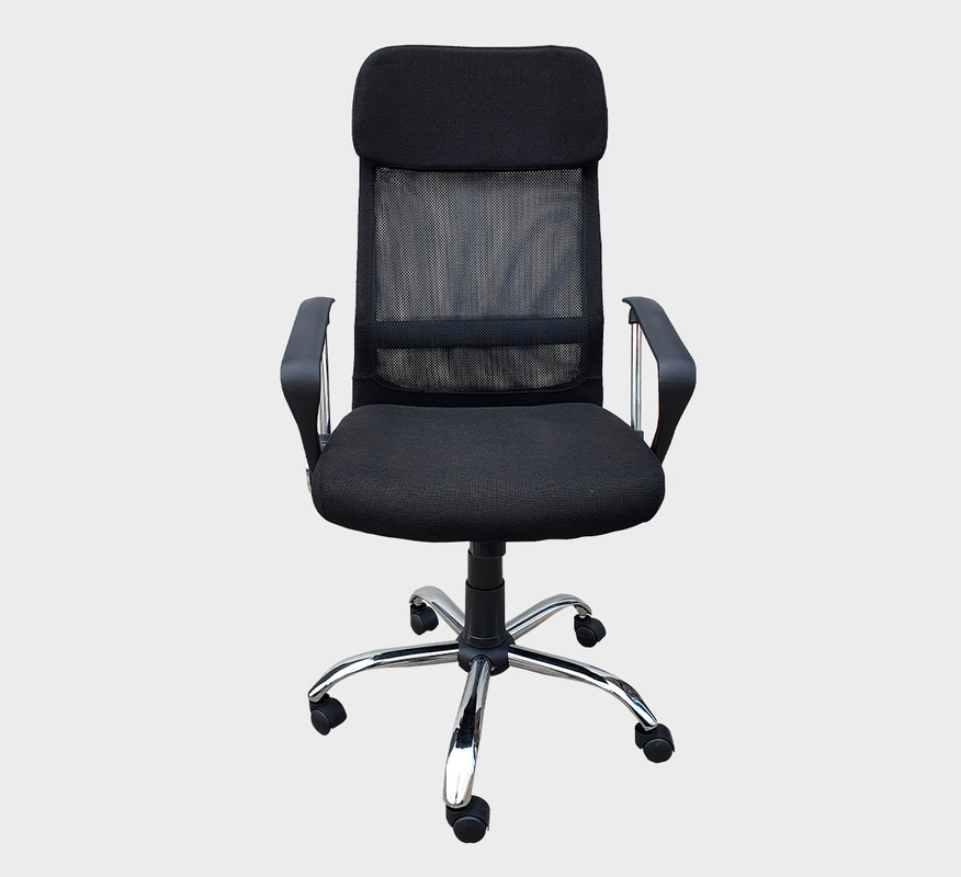 Silla Para Oficina Ergonómica Reclinable Apoya Brazos Malla