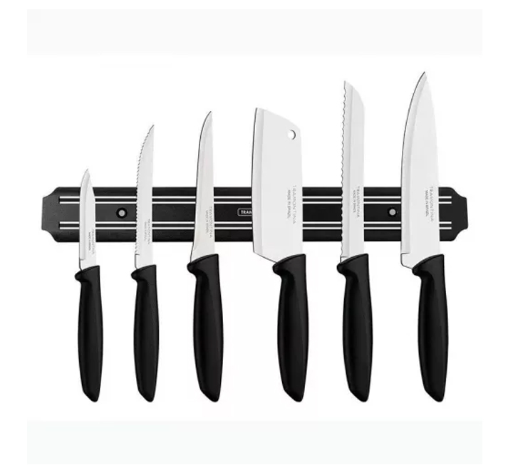 Tramontina Juego Cuchillos Acero Inoxidable Barra Magnetica