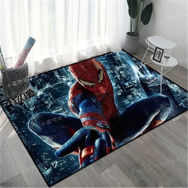 Alfombra Para Niños Diseño 3d Spiderman