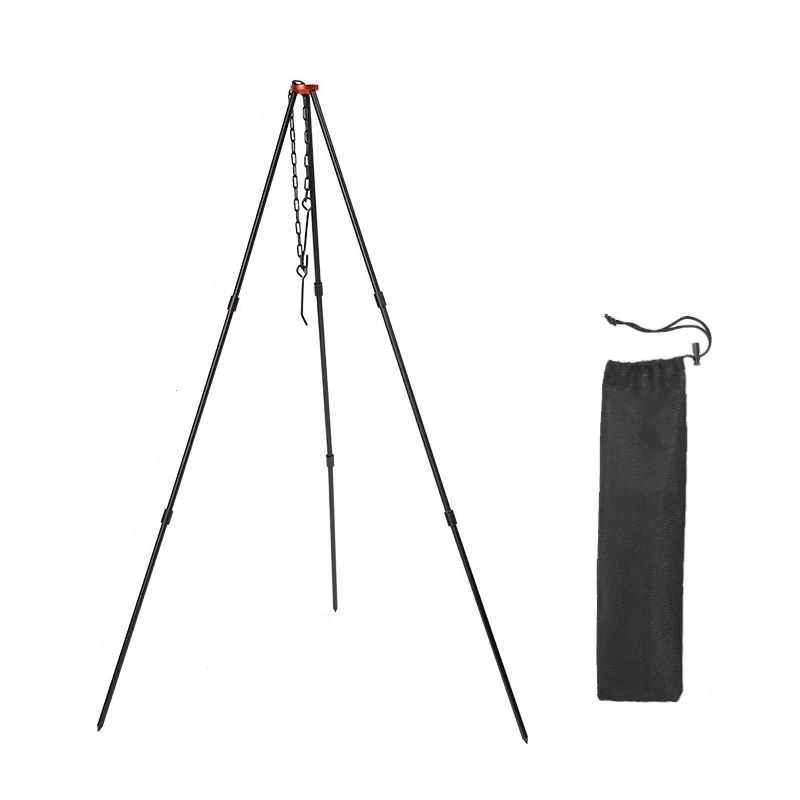 Trípode Para Olla De Camping 9 Piezas Aleación De Aluminio