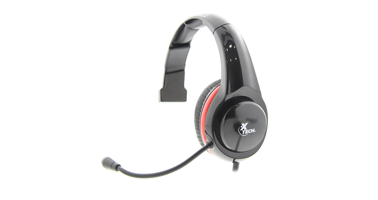AUDIFONO+MICROFONO XTECH ALAMBRICO GAMER MORTEN 3.5mm
