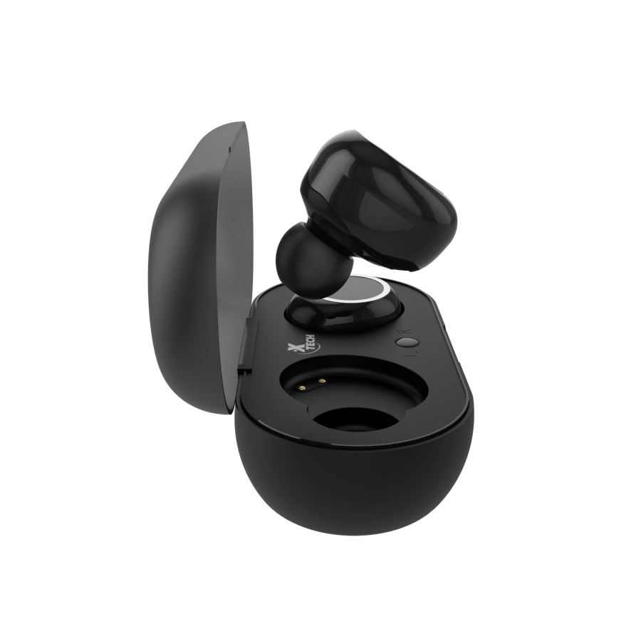 AUDIFONO + MICROFONO XTECH IN EAR BT – ESTUCHE DE CARGA
