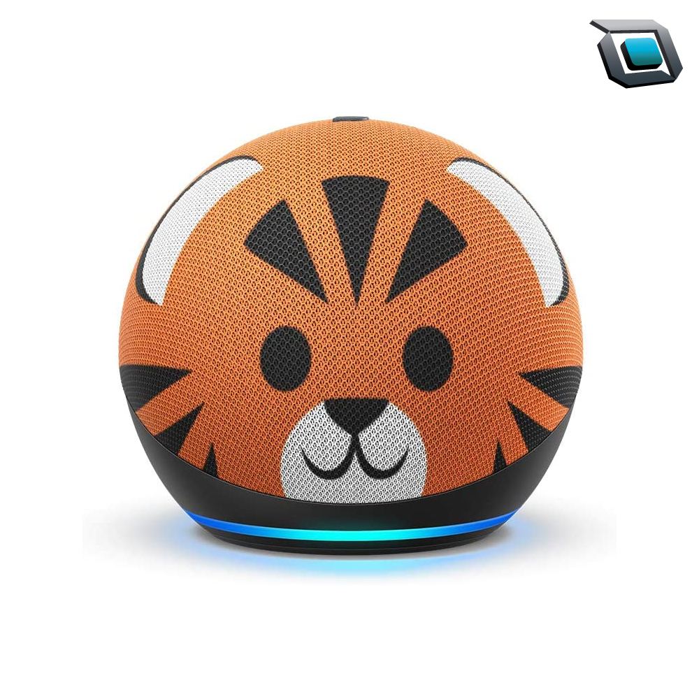 Amazon Echo dot 4TH Gen Kids Tigre(Parlant inteligent Alexa)