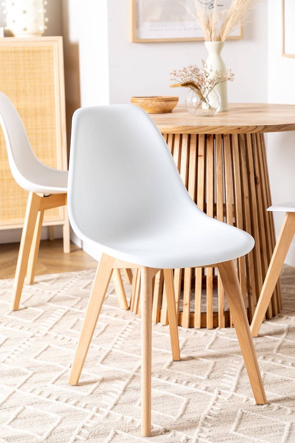 SILLA DE COMEDOR DISEÑO NÓRDICO