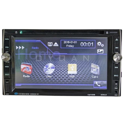RADIO PARA AUTO CON DVD TOUCH FY6106B