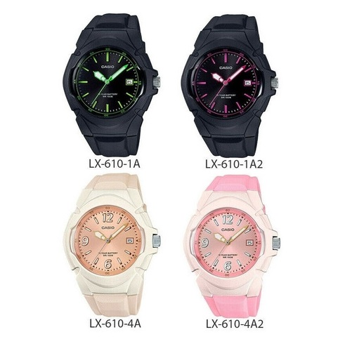 RELOJ CASIO LX610-1A2V: Diseñado para Damas.