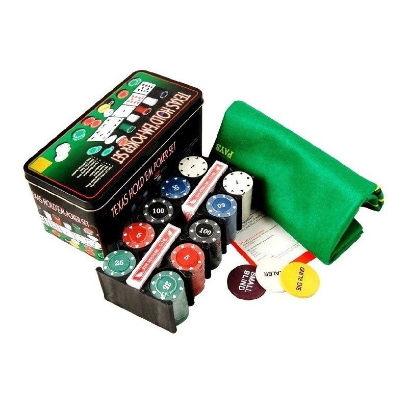 SET DE POKER TEXAS HOLDEM