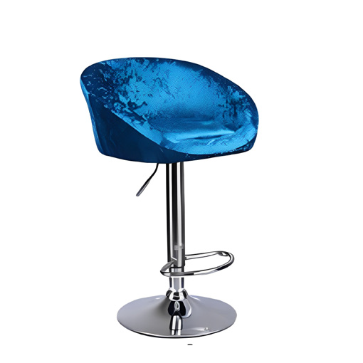 SILLA DE BAR GIRATORIO AJUSTABLE BASE CROMADA