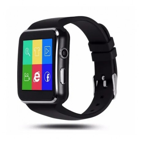 SMART WATCH X6 NITRON CORREA SILICONA BT 4.0 RECIBE LLAMADAS